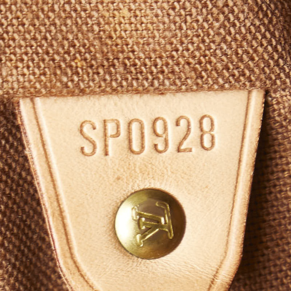LOUIS VUITTON Authentic Brown Monogram Leather Backpack main image 8